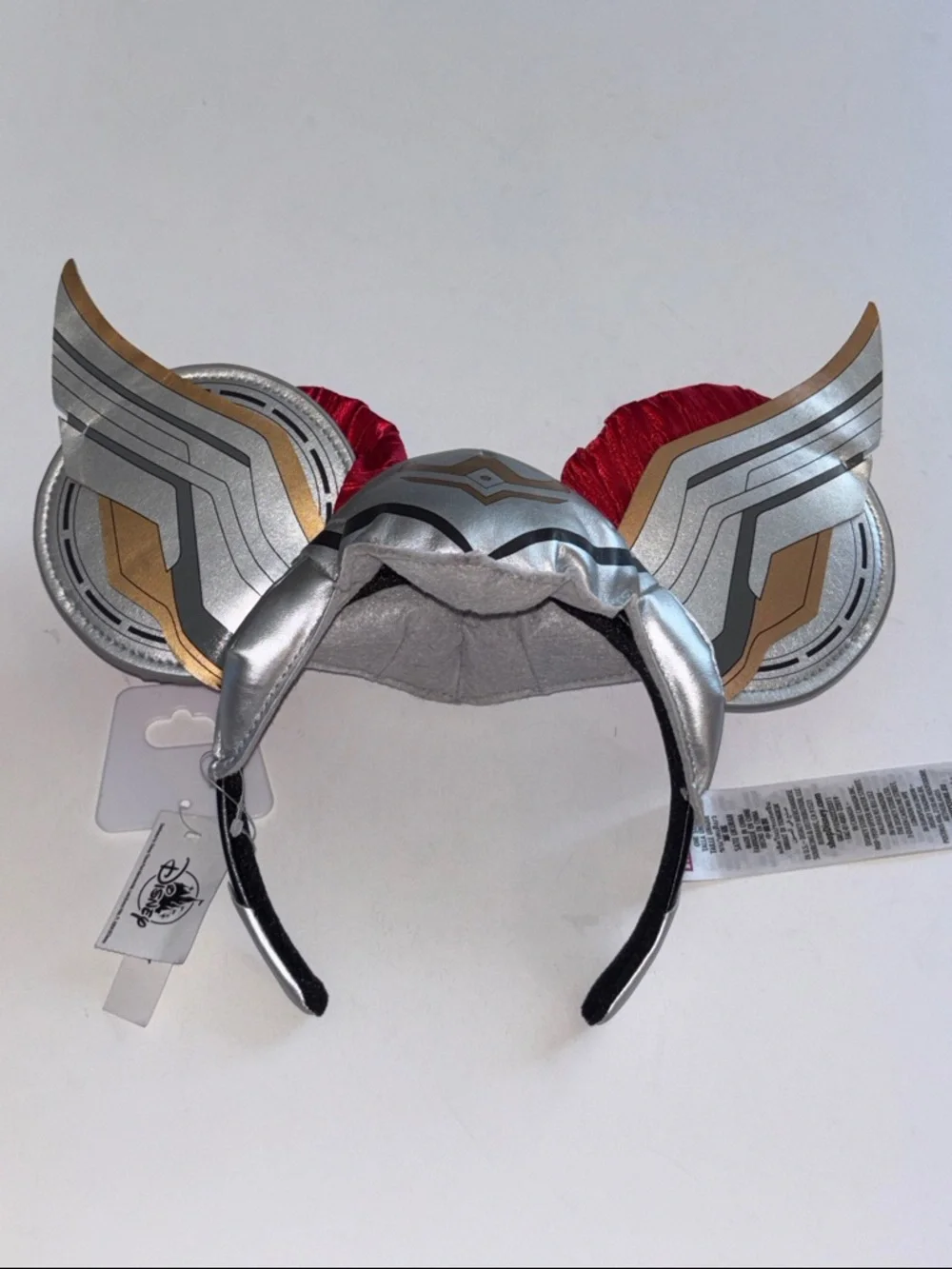 Disney Parks Marvel Mighty Thor Love & Thunder Ear Headband New With Tags